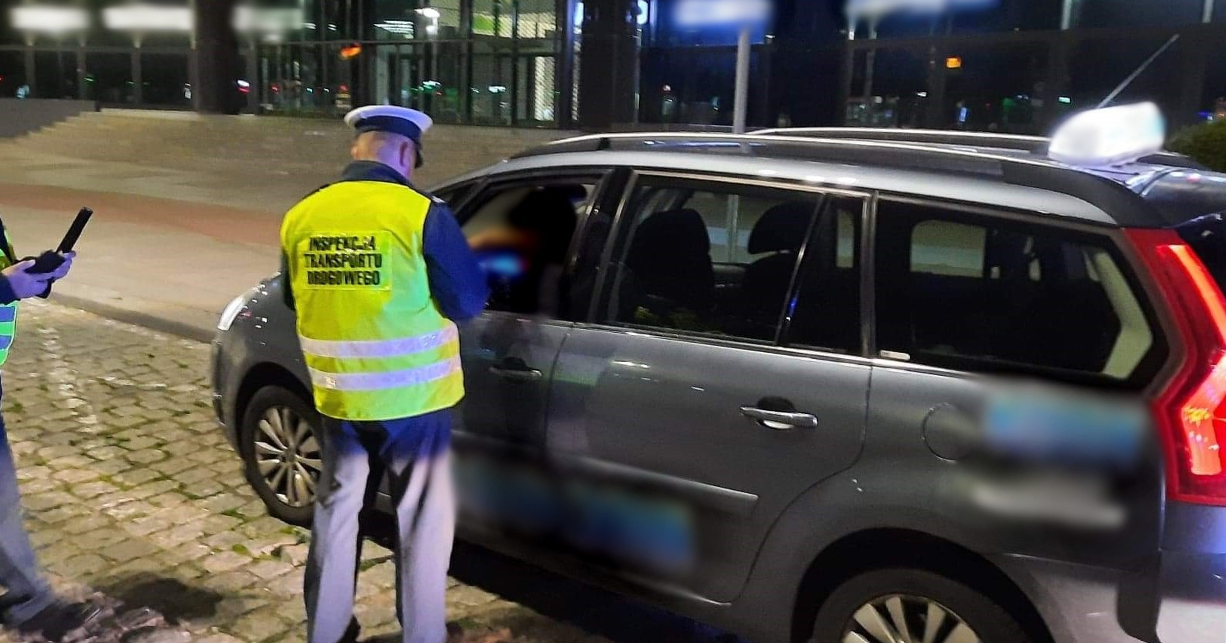 Taksówka kontrolowana przez ITD