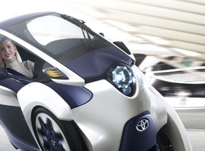 Genewa 2013: Toyota i-Road na trzech kołach