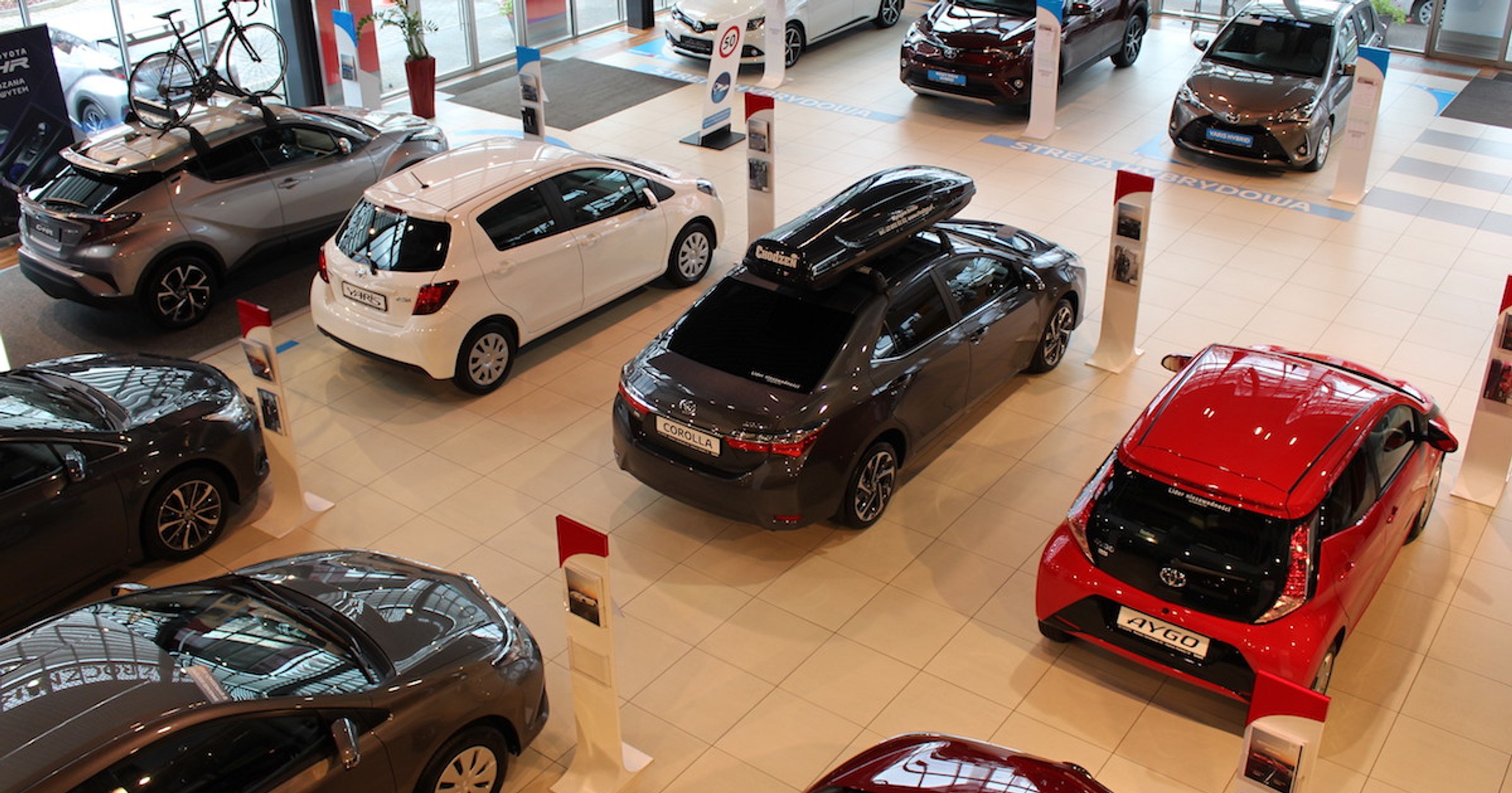 Toyota: wyprzedaż rocznika 2017