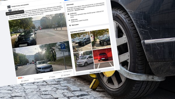 Kto tak parkuje pod siedzibą Policji? Na Facebooku padło poważne oskarżenie