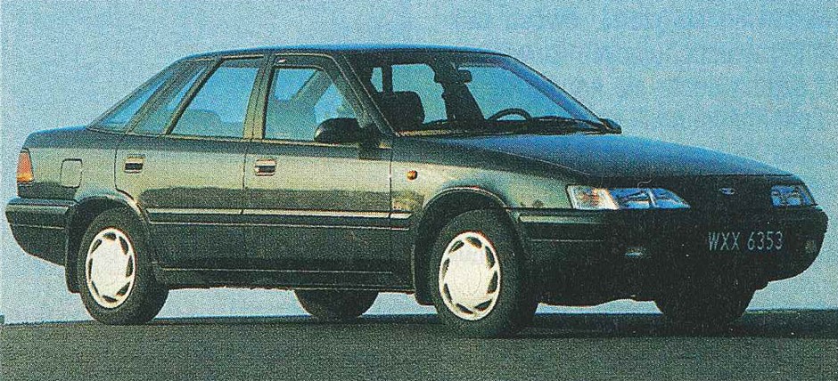 Koreańska Ascona - Daewoo Espero