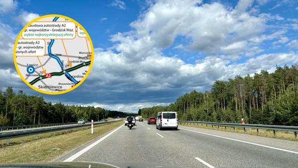Przebudowa autostrady A2 między Łodzią a Warszawą