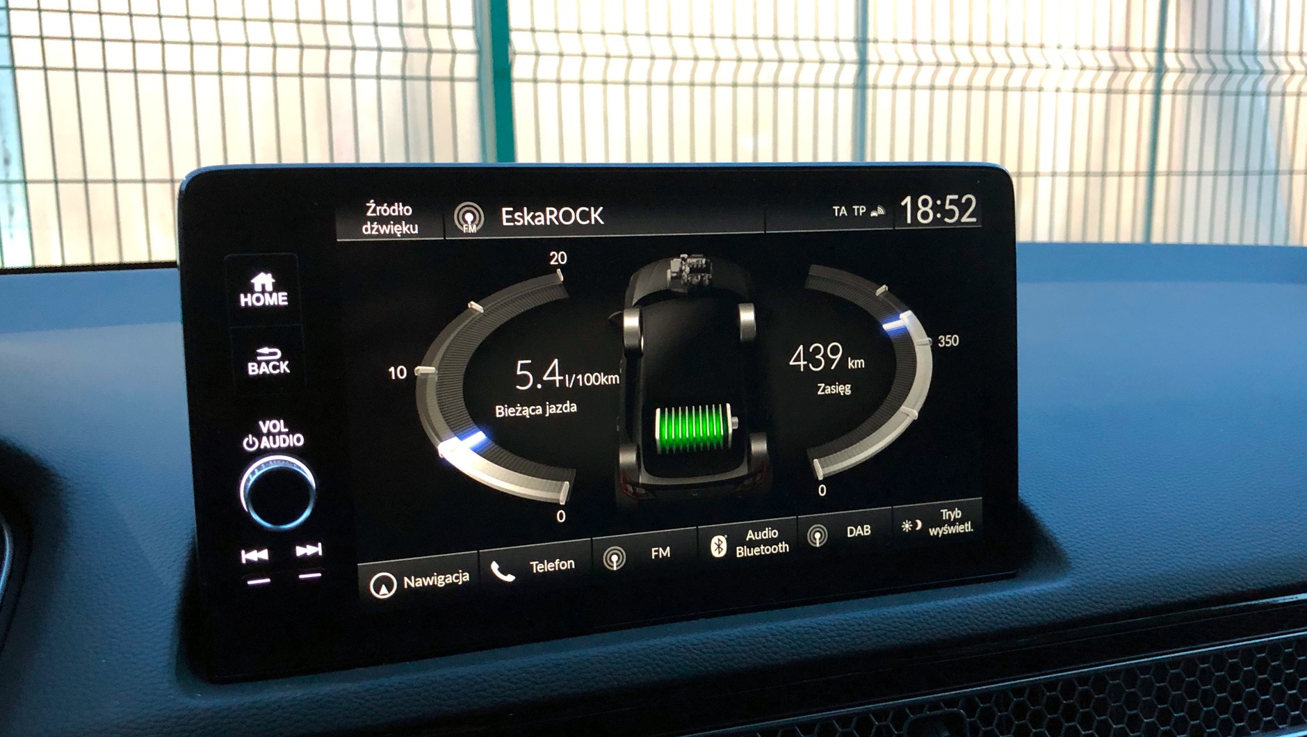 Nowa Honda Civic e:HEV Advance