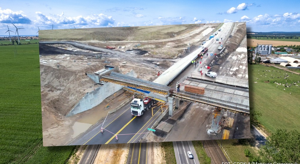 Ciężarówka zaczepiła o wiadukt, który się zawalił