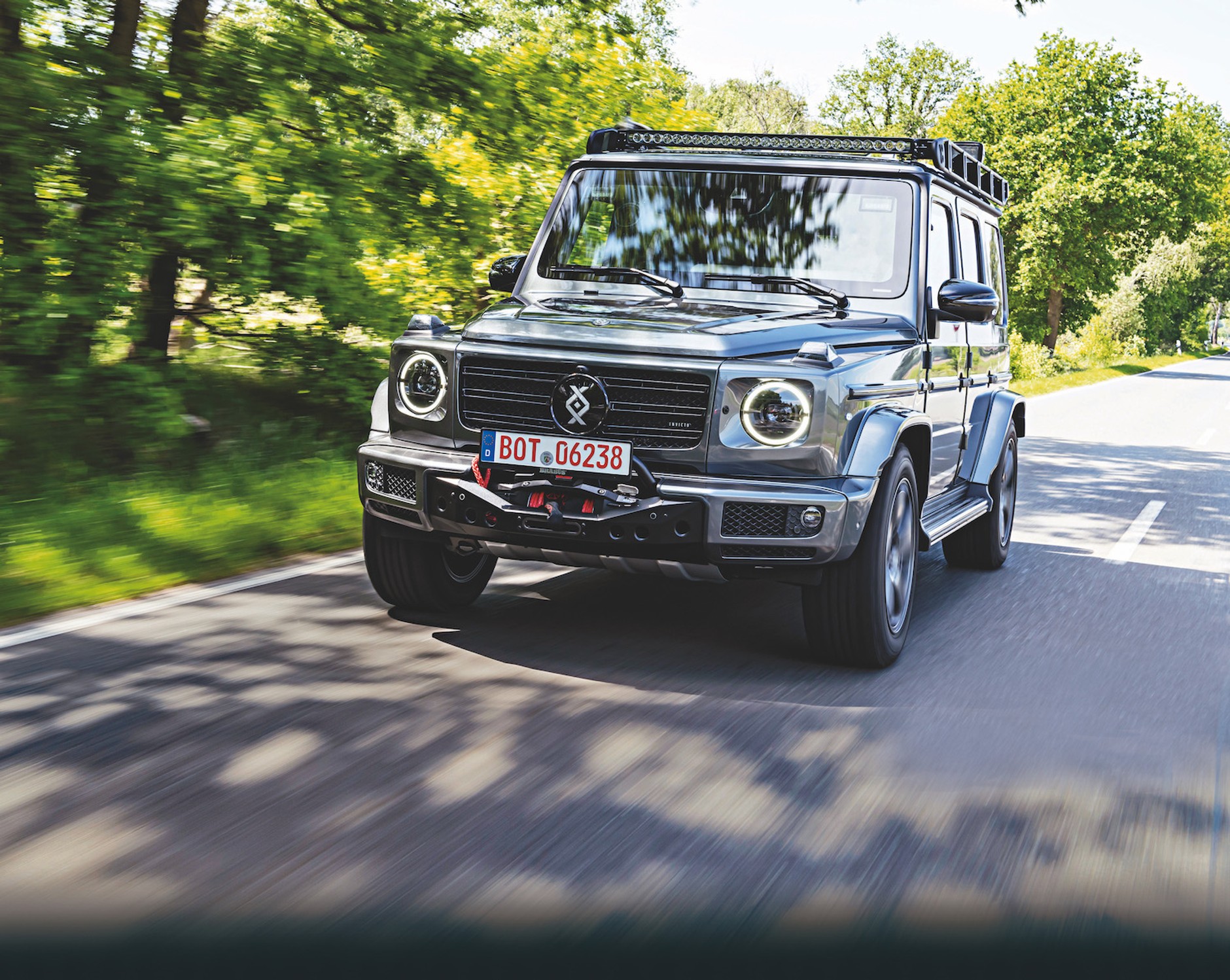 Mercedes klasy G w pancernym wydaniu Brabusa