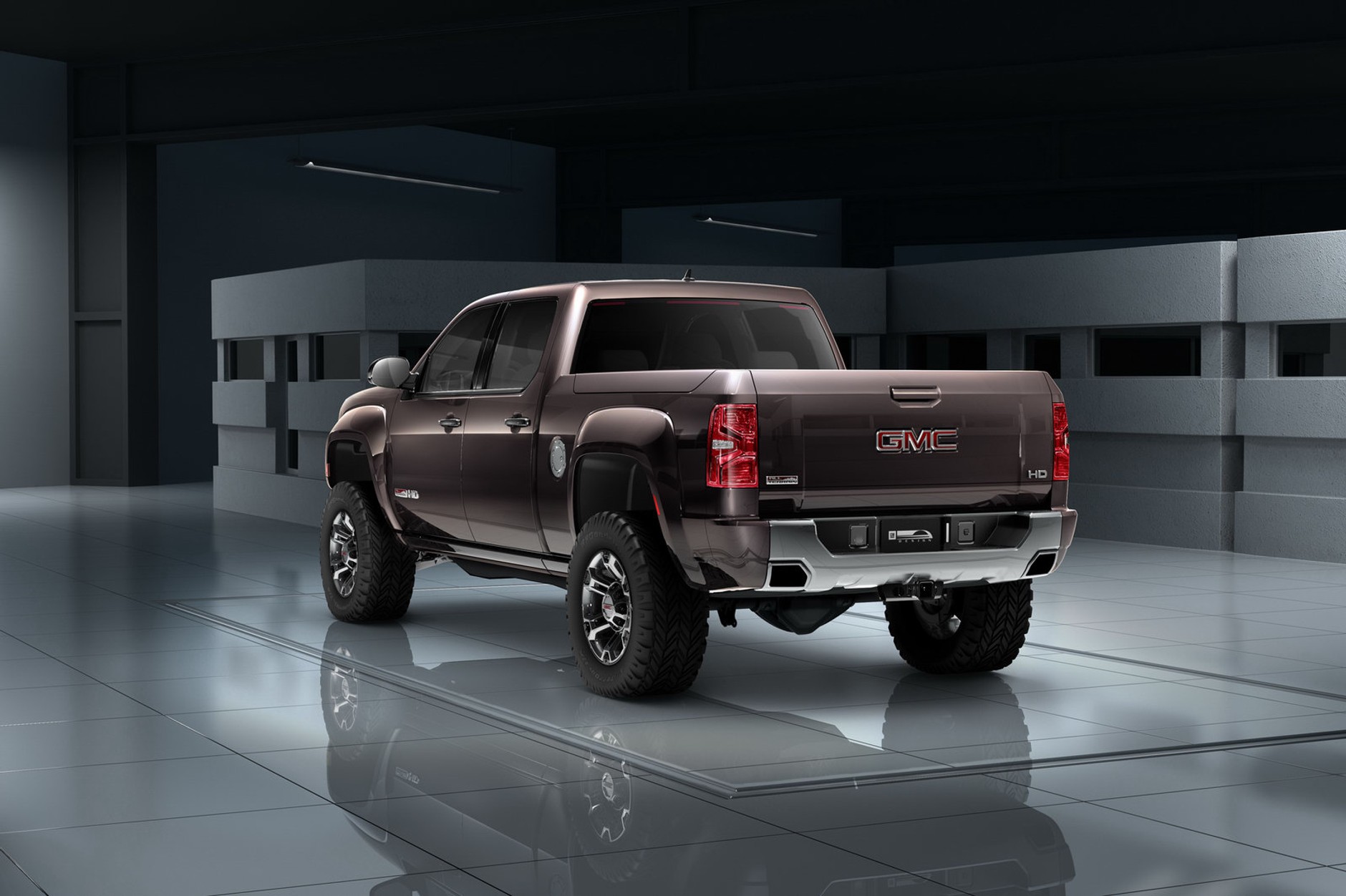 Atrakcyjny pikap GMC Sierra HD w Detroit