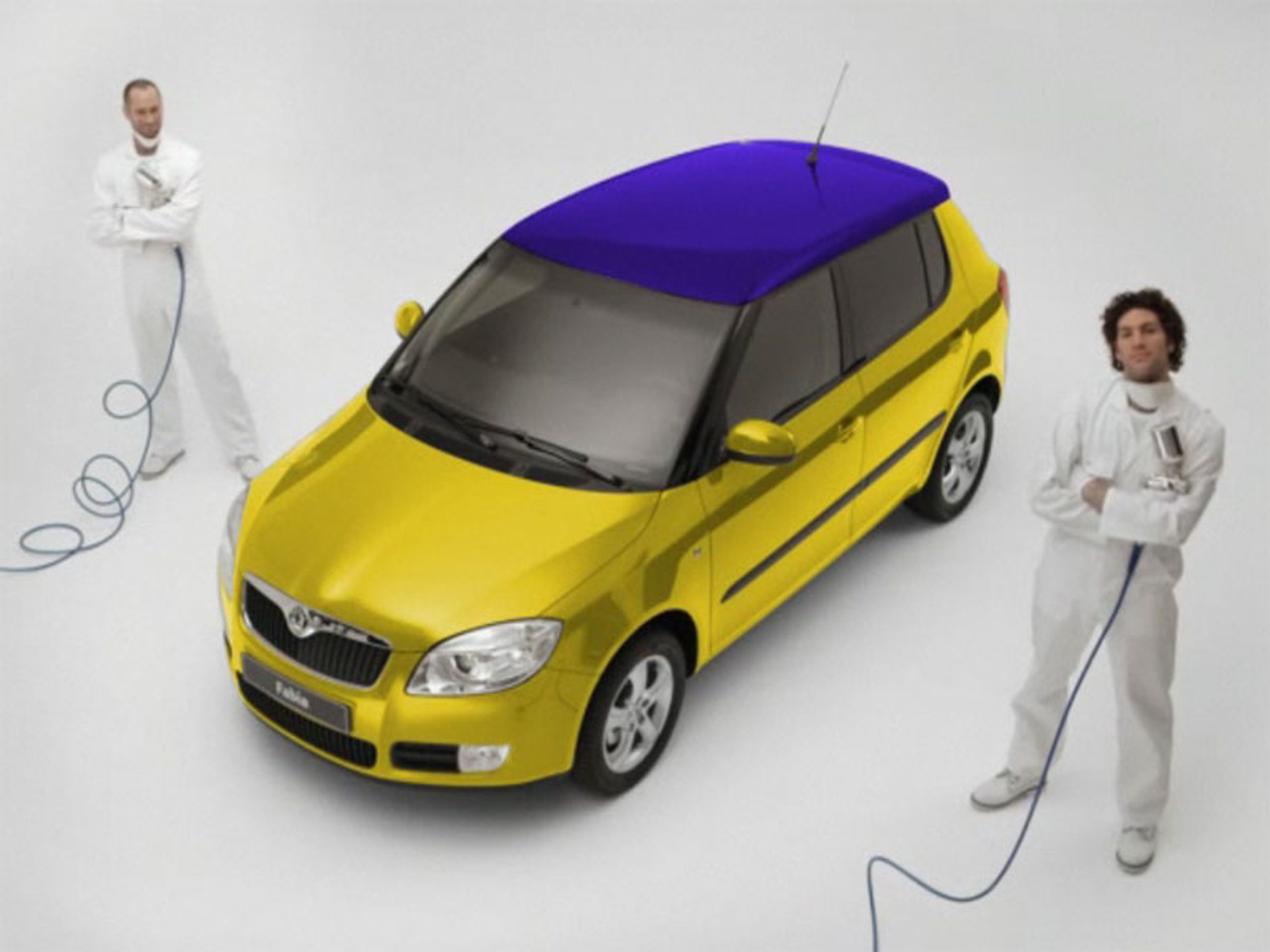 Škoda: Fabia do pomalowania