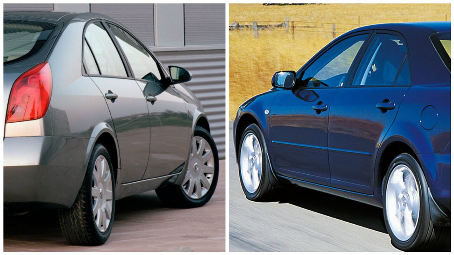 Nissan Primera P12 vs. Mazda 6 I
