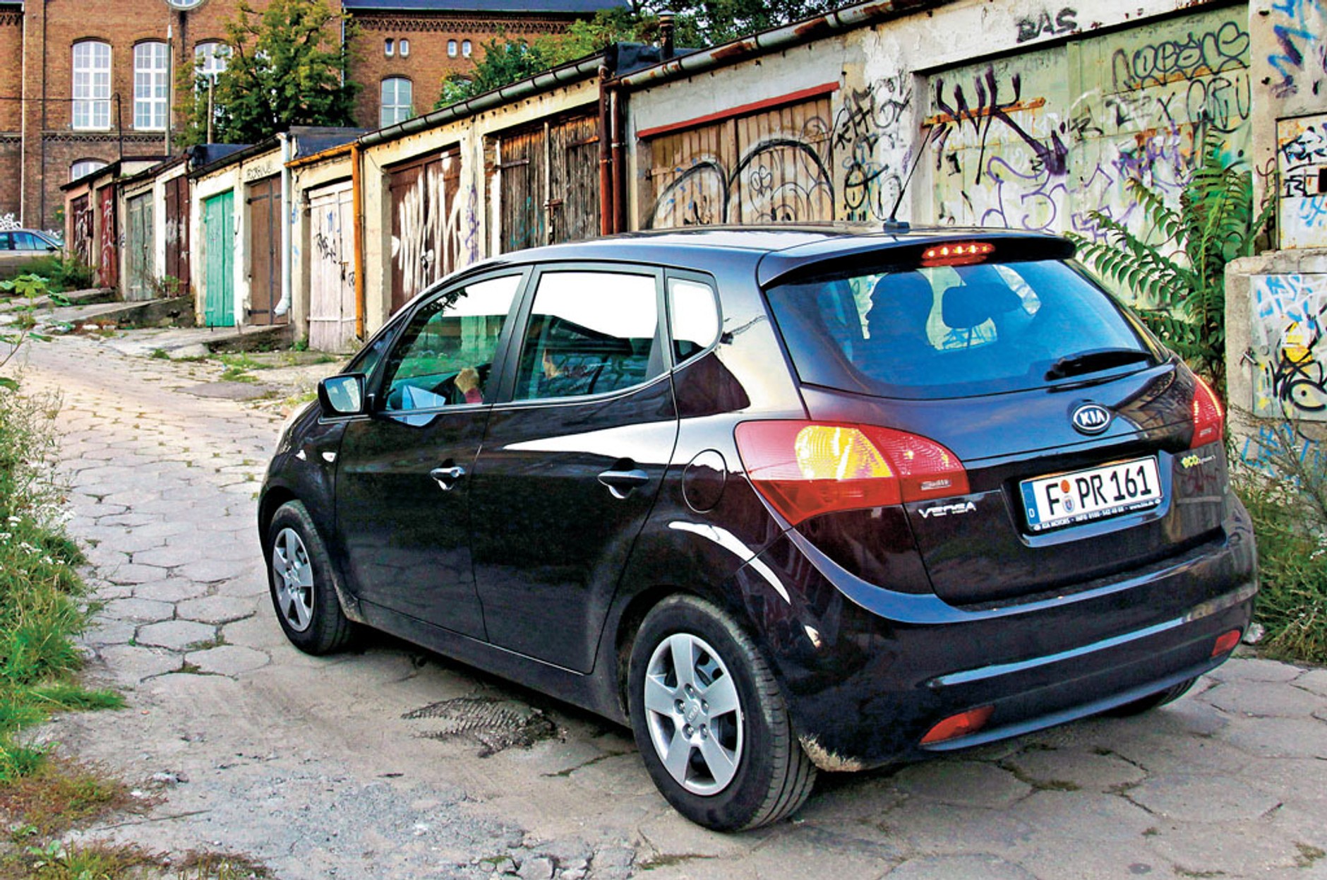 Kia Venga świeci przykładem