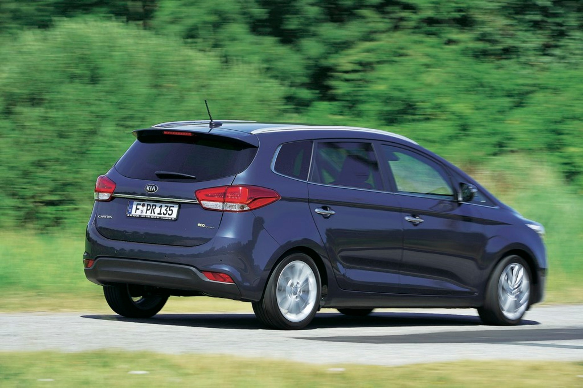 Kia Carens, hamowanie