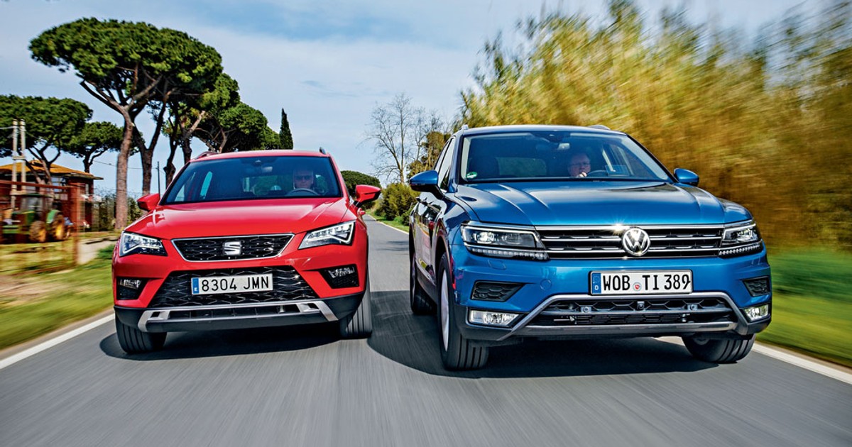 Seat Ateca kontra Volkswagen Tiguan - niby takie same, a jednak inne