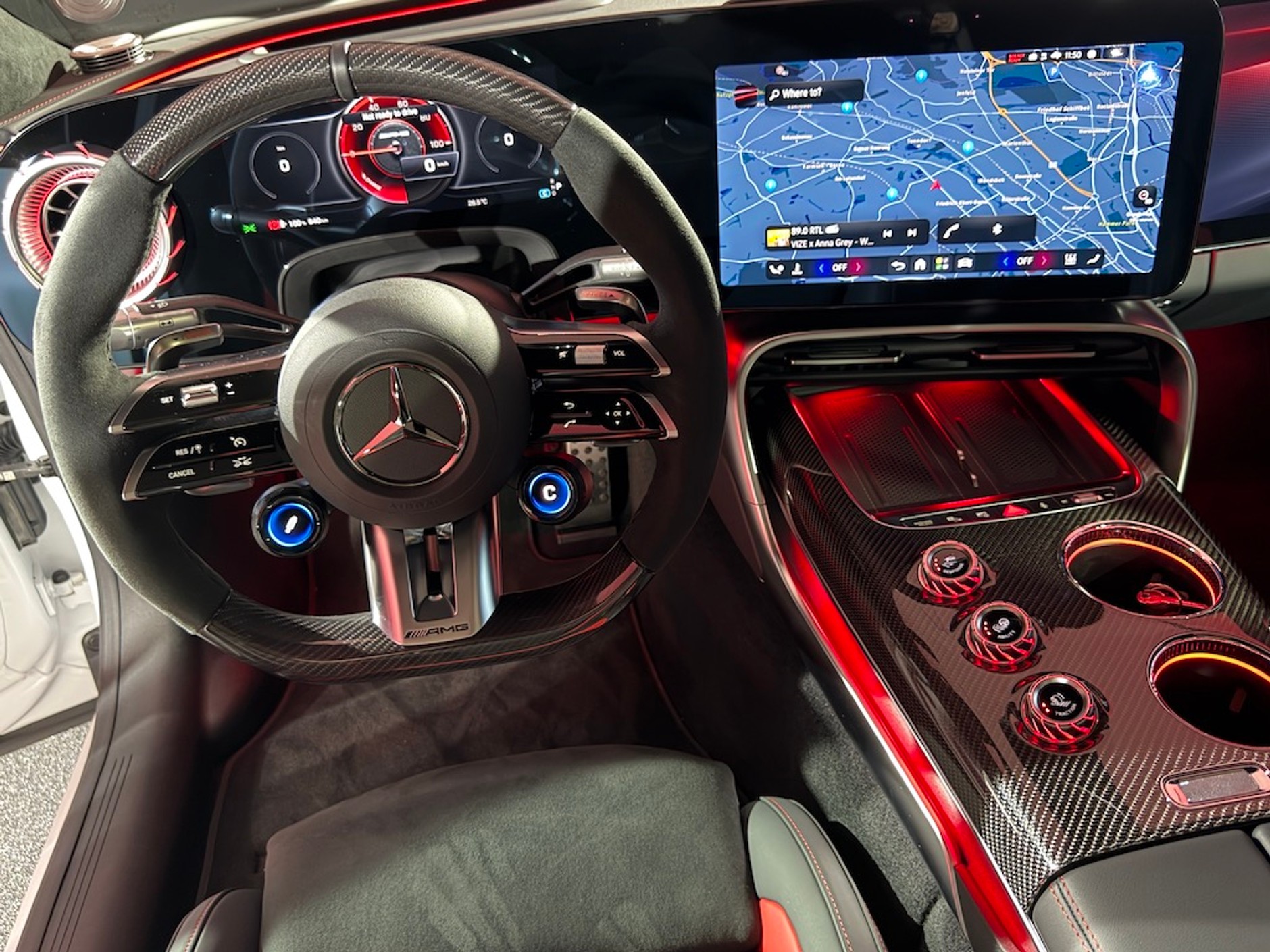 Nowy elektryczny Mercedes AMG GT 4-Door Coupe