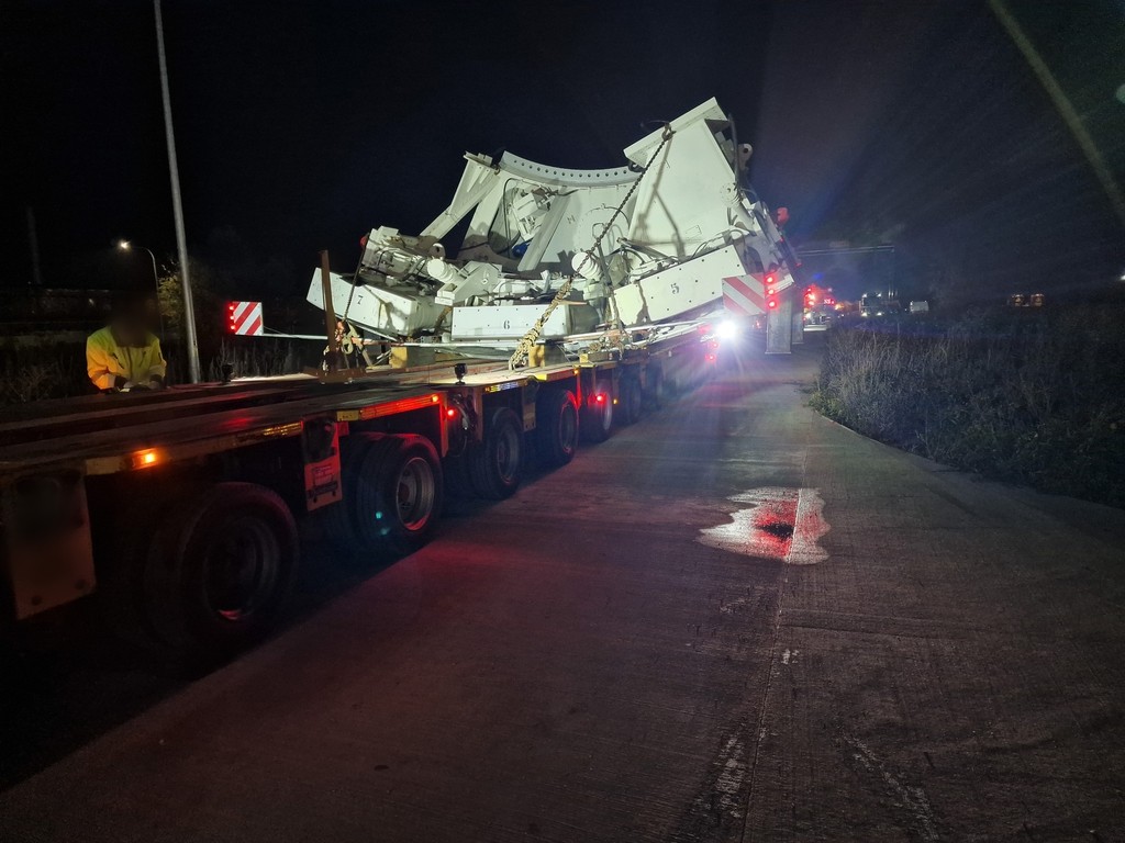 Transport maszyny TBM