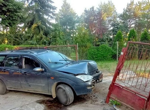 Jednego zatrzymała brama, a drugiego ludzie. Wyszkowska policja miała co robić