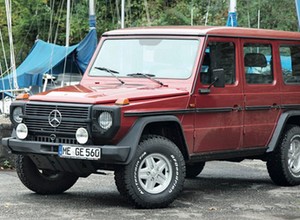 Mercedes 560 GE - G jak gigant