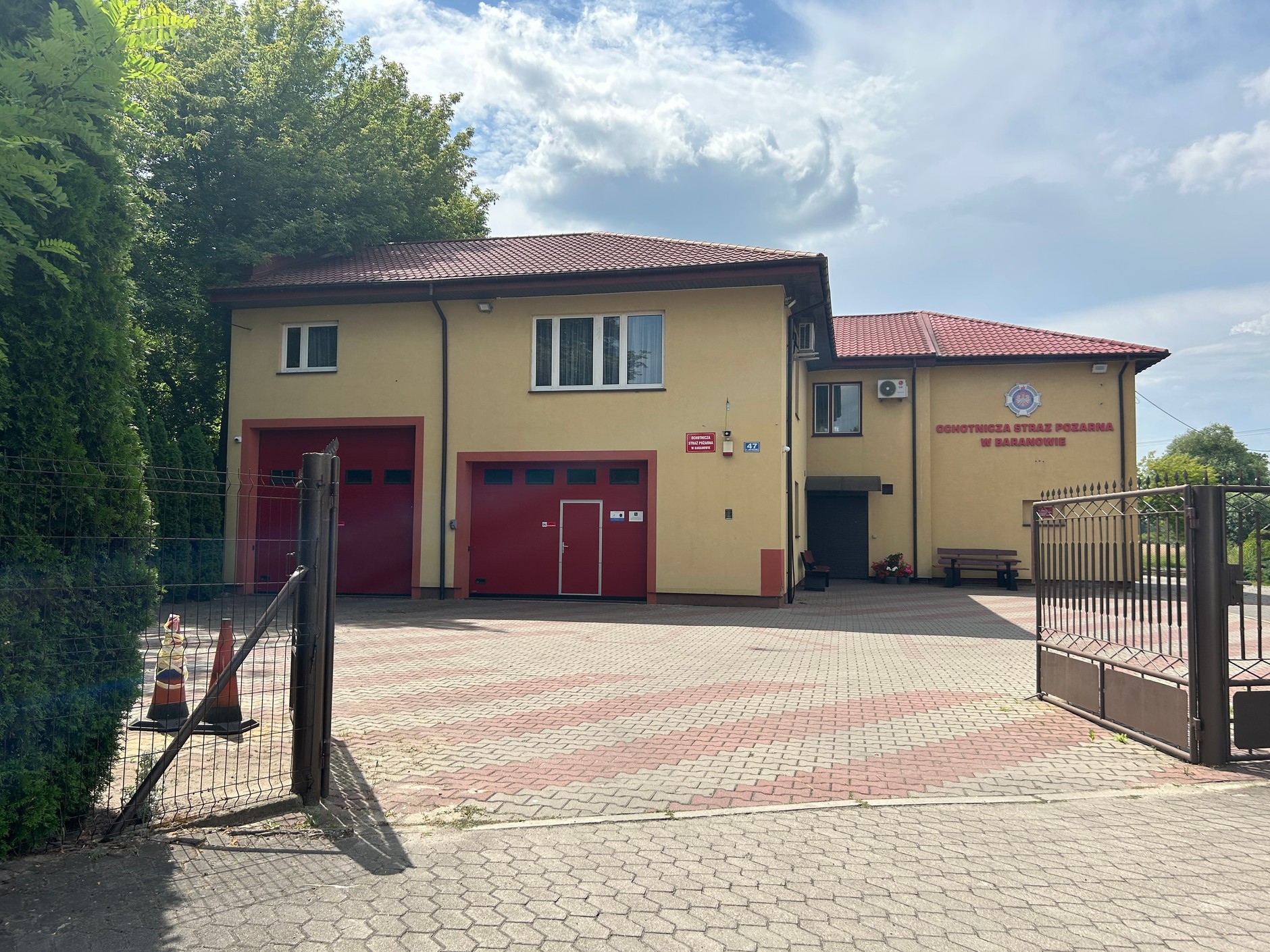 Jak dziś wygląda CPK w Baranowie? Tutejsi strażacy od lat latają wiatrakowcem. Ostatnio jednak coraz rzadziej