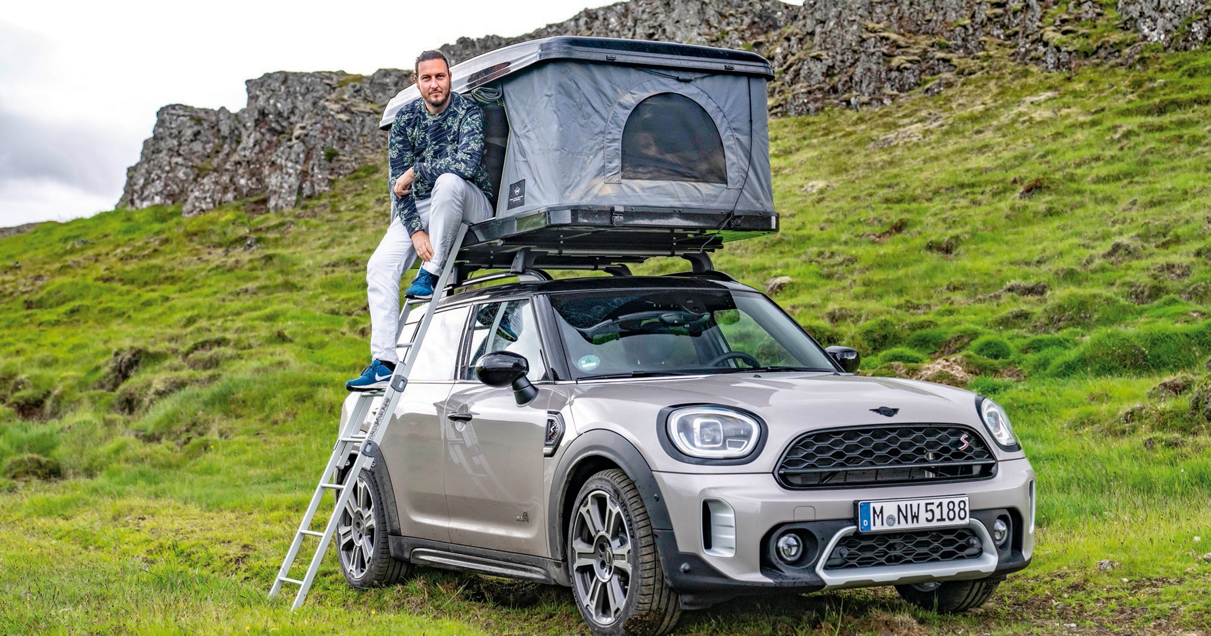 MINI Countryman na Islandii (2021)