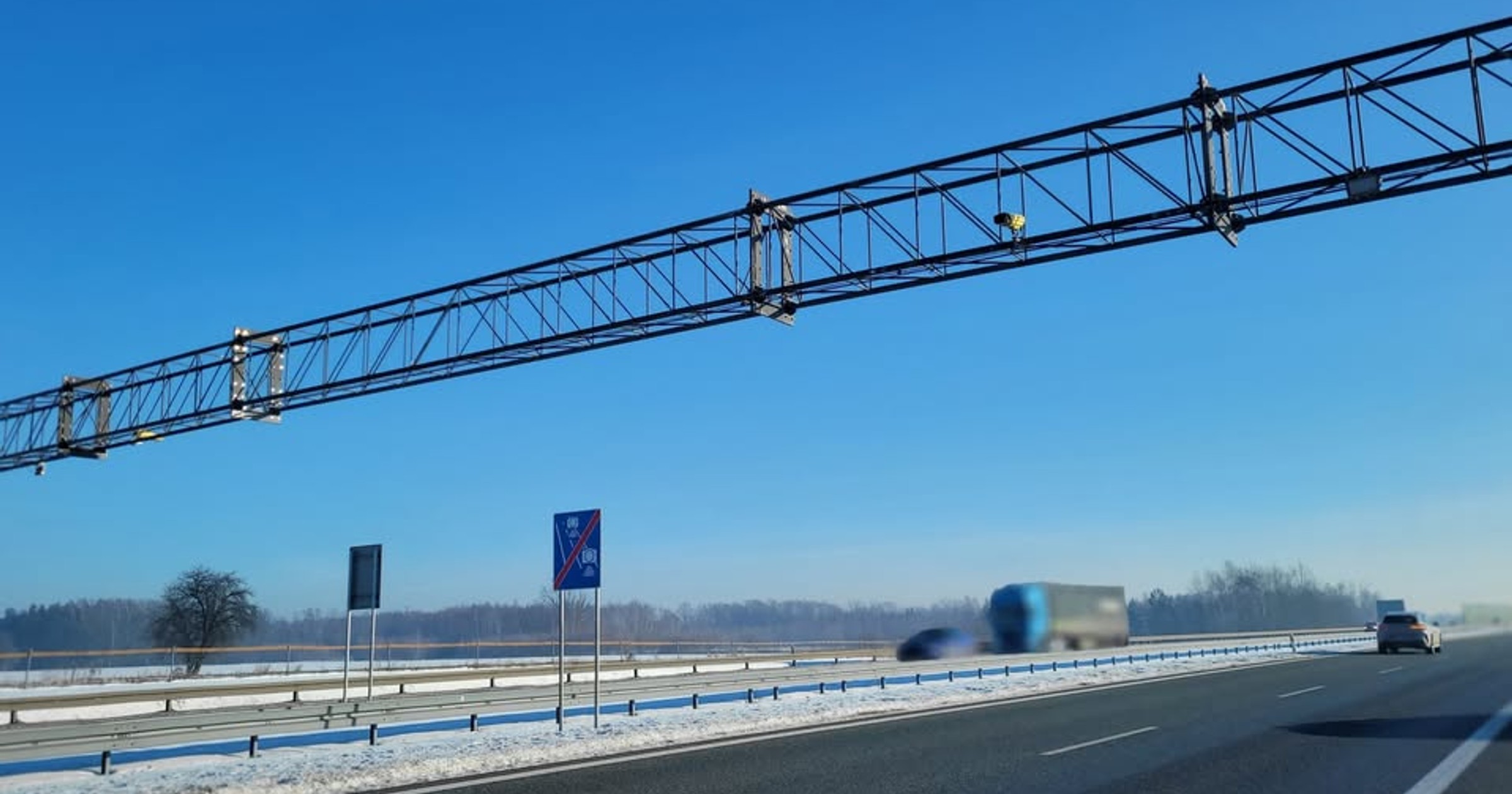 Nowy odcinkowy pomiar prędkości na autostradzie A2