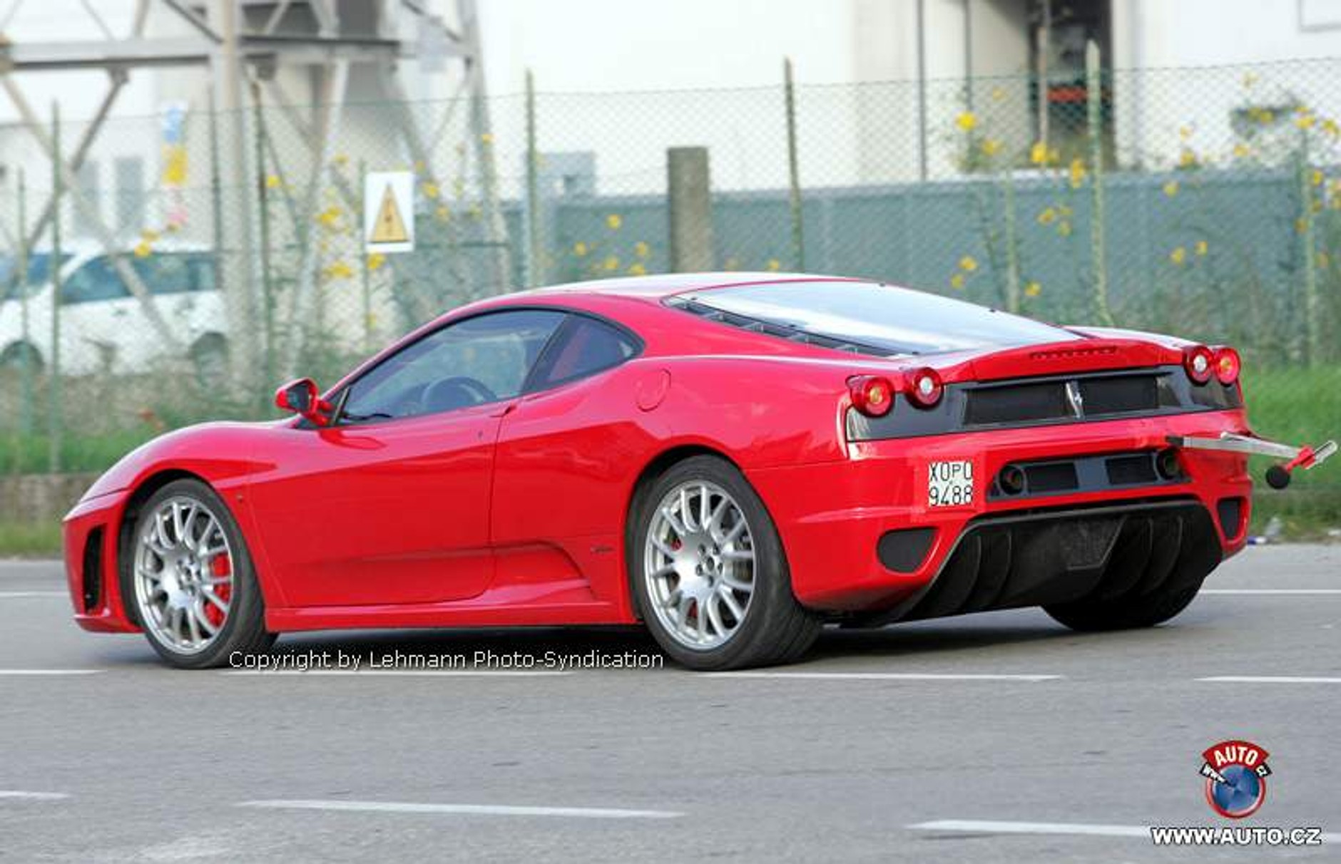 Zdjęcia szpiegowskie: Ferrari F430 Challenge Stradale