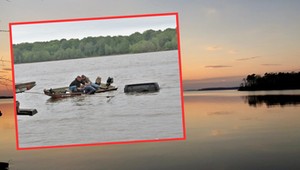 Wędkarz zobaczył dach Jeepa zatopionego w jeziorze. W środku ktoś się ruszał