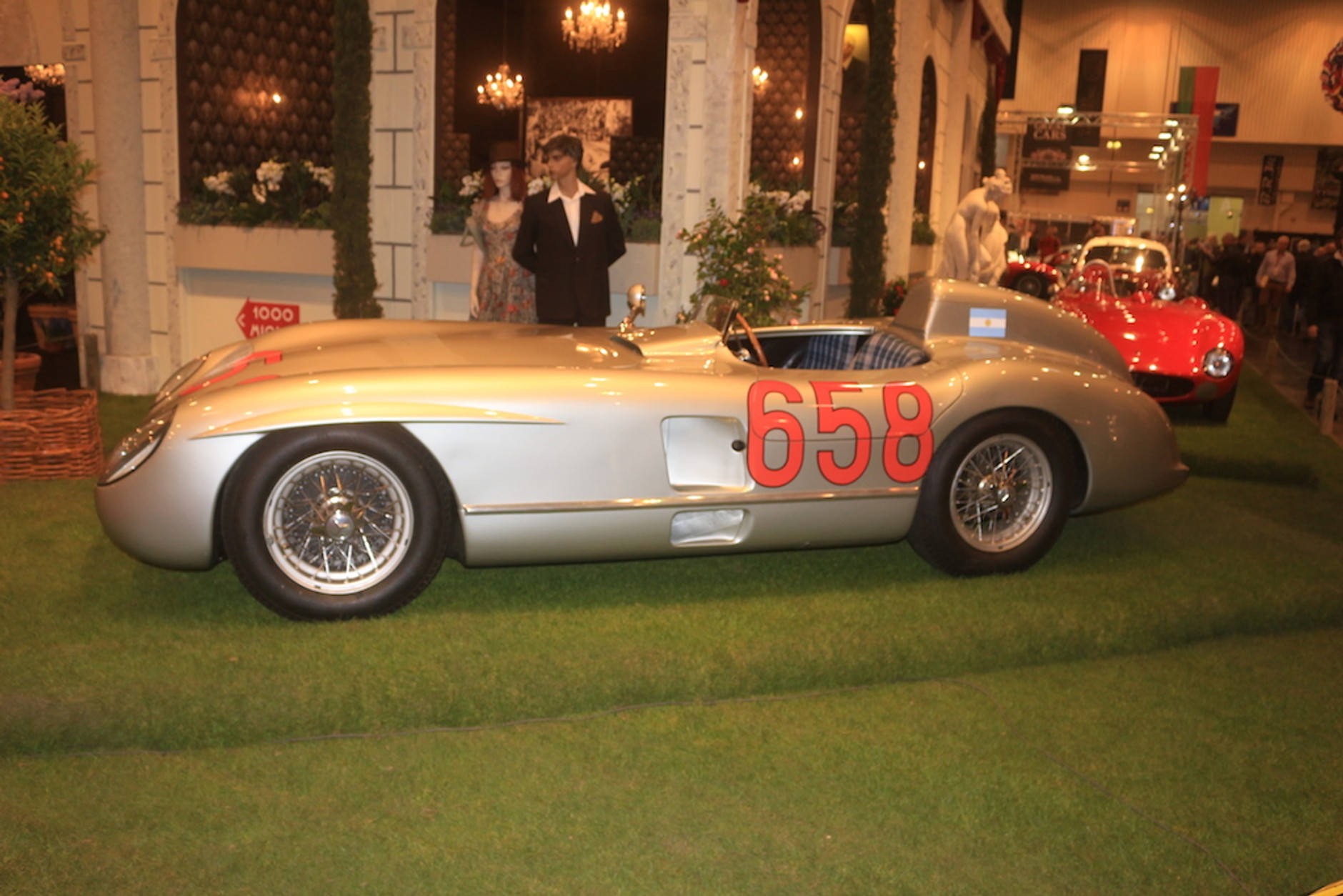 Juan Manuel Fangio w Mille Miglia 1955