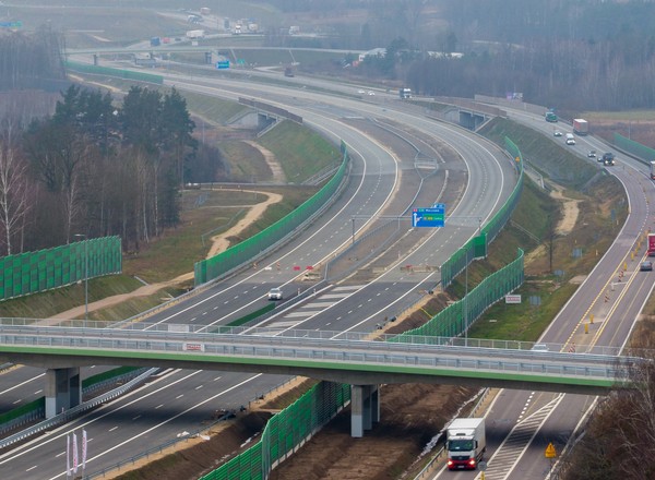 Kolejne 10 km autostrady A2 otwarte. Na ukończeniu jest ponad 60 km