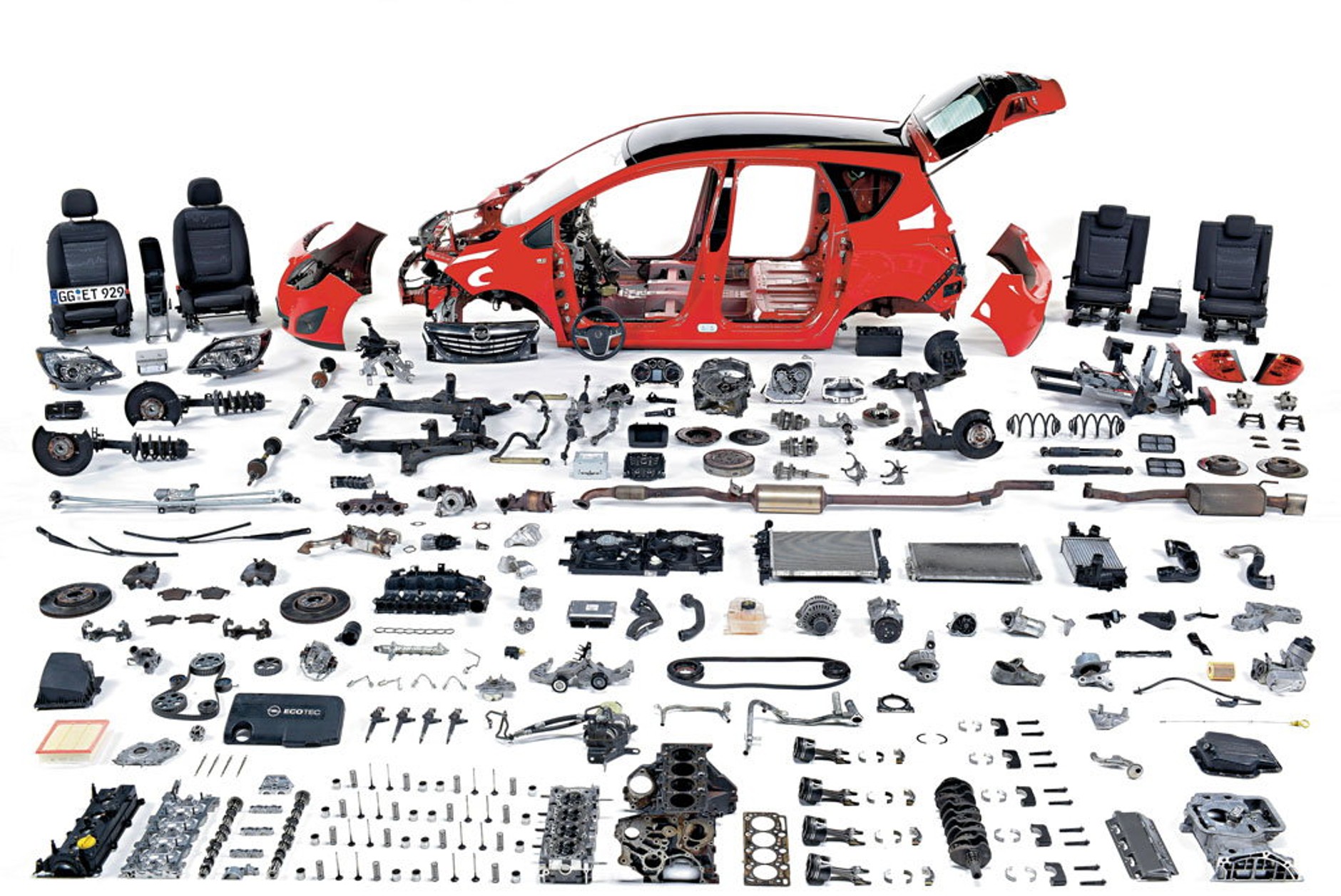 Test długodystansowy Opla Meriva 1.7 CDTI - Wyrazisty mały van