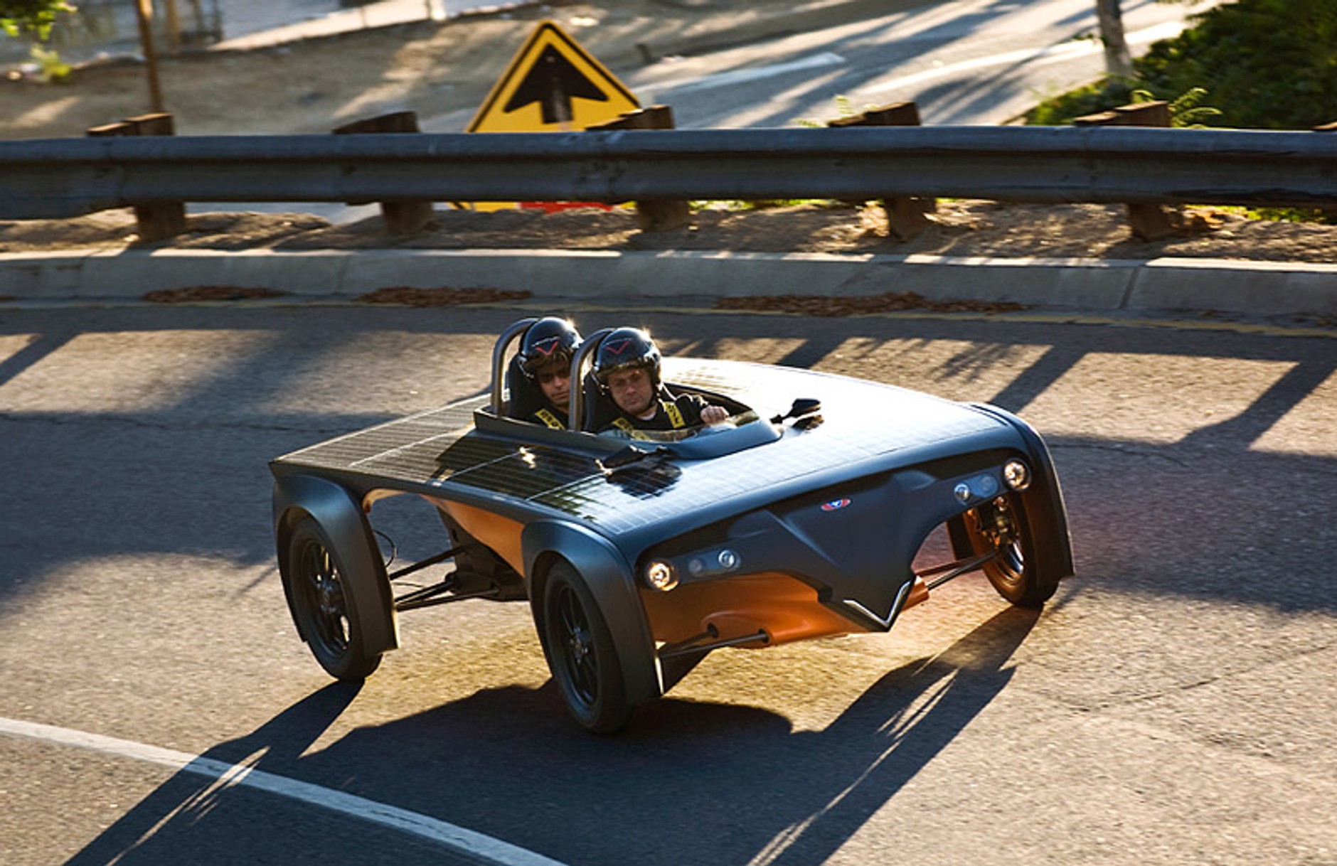 Venturi Automobiles na kalifornijskich drogach