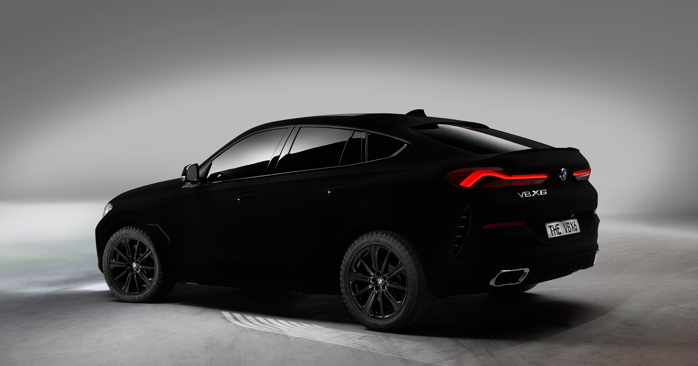 BMW X6 Vantablack