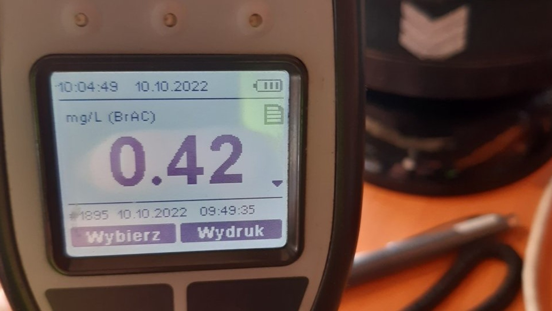 Pijany kierowca autokaru chciał wieźć wycieczkę szkolną