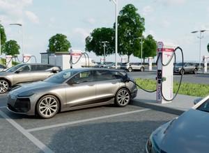 Niedługo elektryki naładują się na 300 km w osiem min. Przy drogach staną nowe stacje