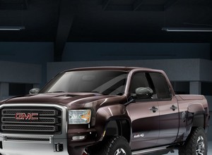 Atrakcyjny pikap GMC Sierra HD w Detroit