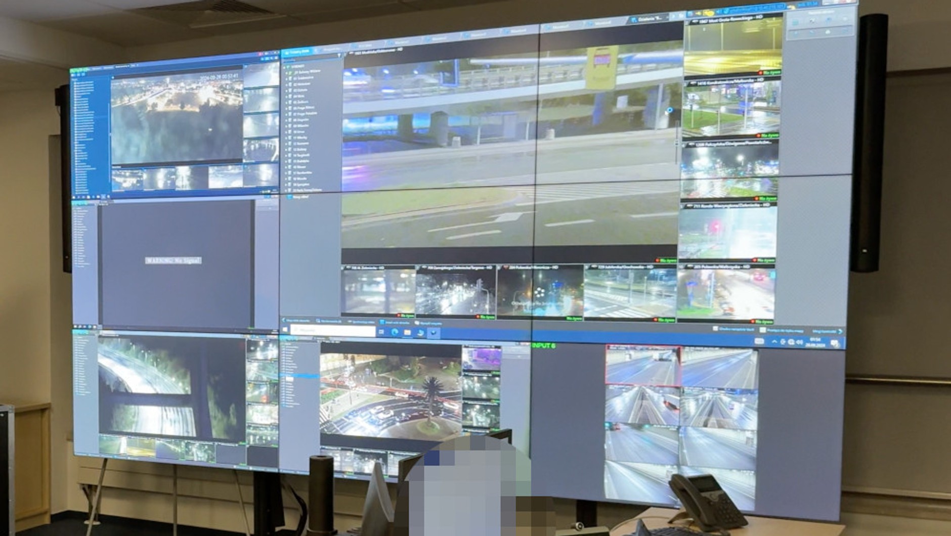 Monitoring miejski ułatwia policjantom poszukiwanie sprawcow wykroczeń