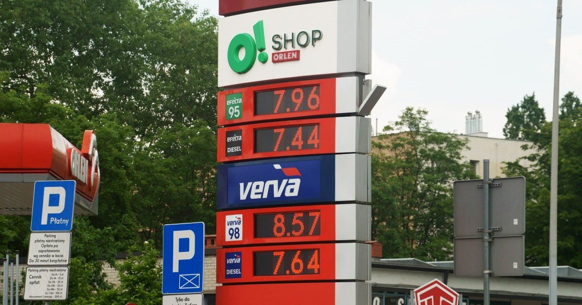 Ceny paliw na stacjach w Warszawie (7.06.2022)