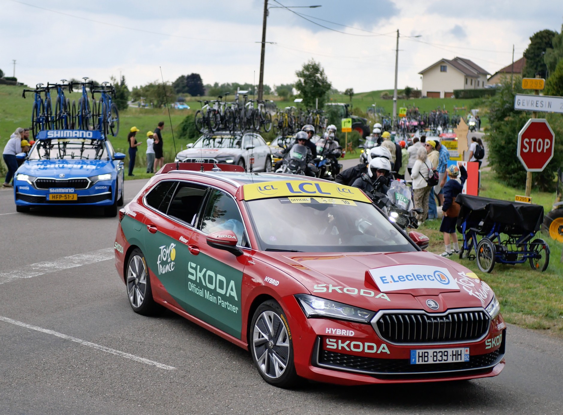 Na trasie wyścigu Tour de rance
