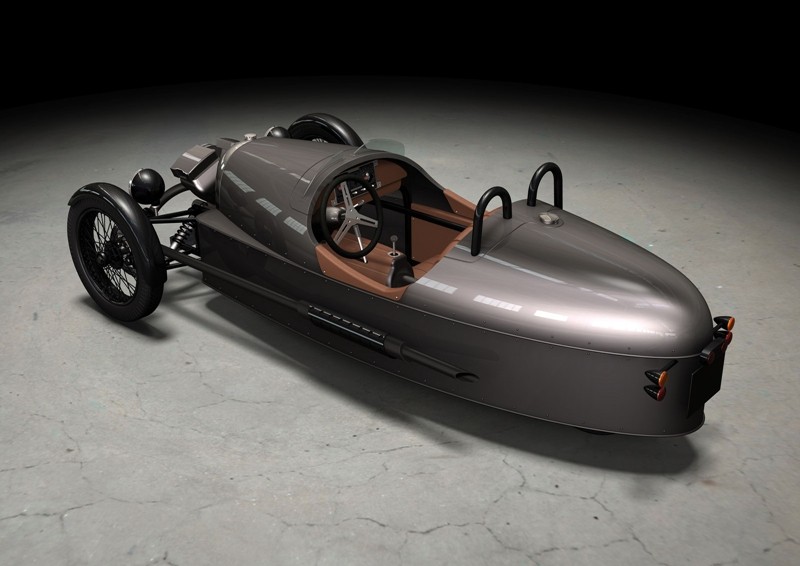 Morgan Threewheeler – oldschool na zewnątrz, futuryzm wewnątrz