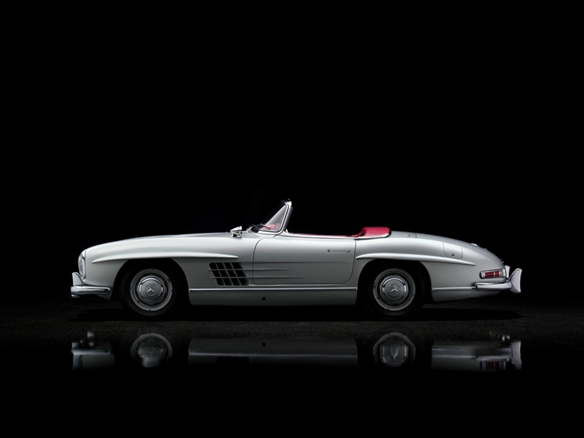 Mercedes 300SL na zdjęciach