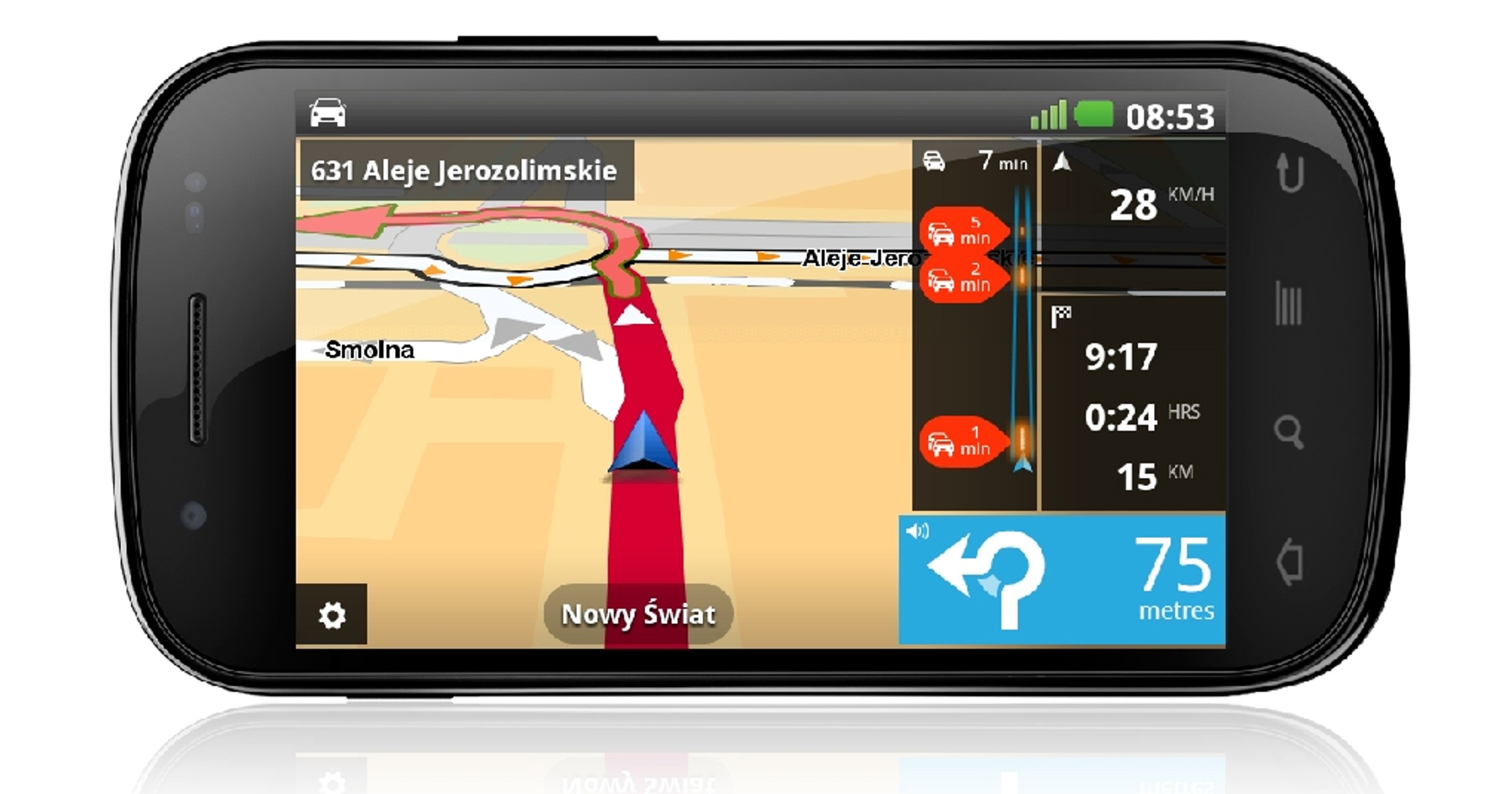 TomTom Android: tanio nie jest