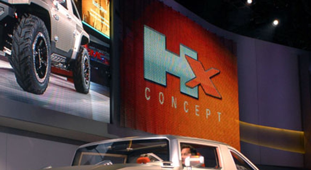 Hummer HX - wizja terenówki