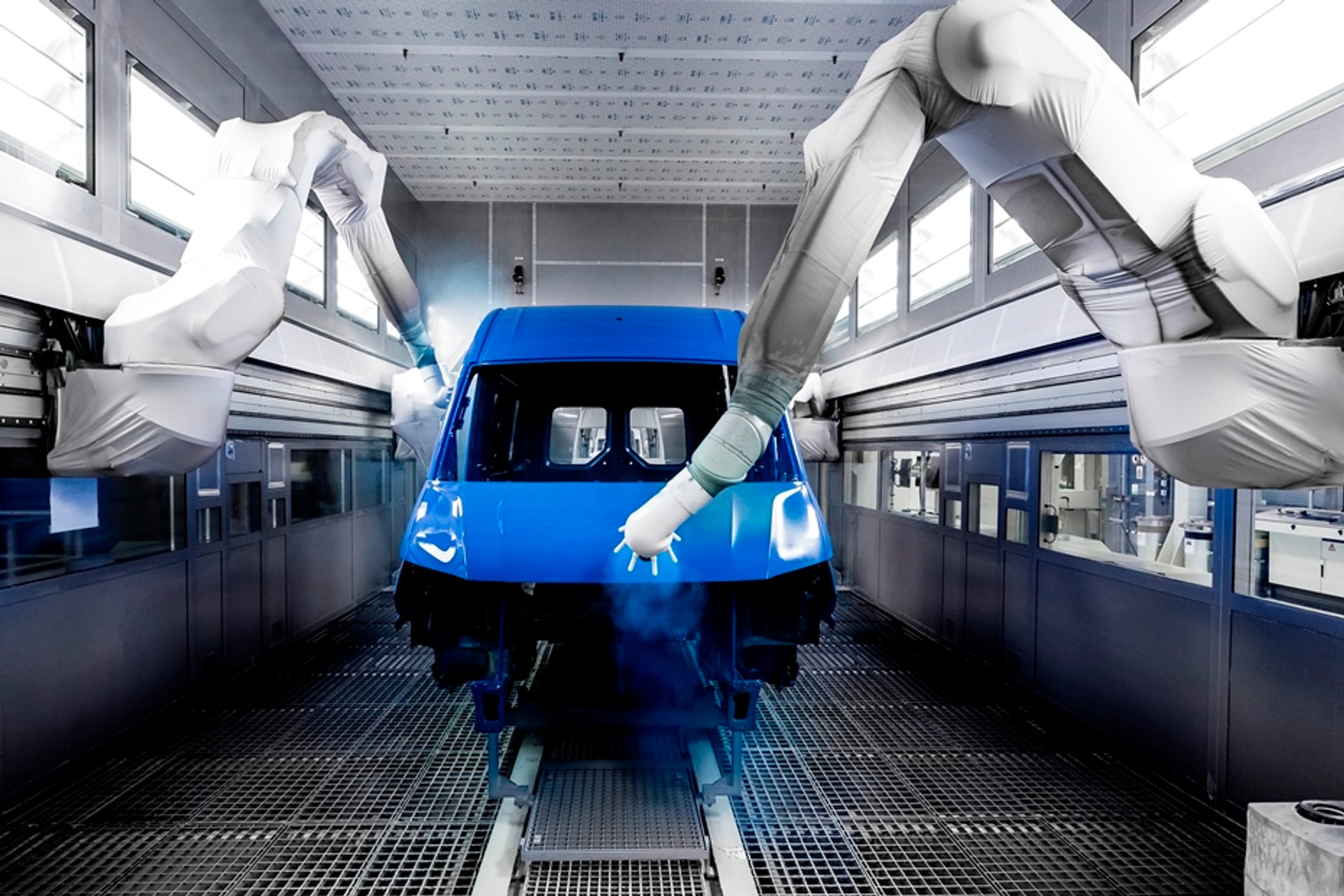 Zakład Volkswagena we Wrześni - lakiernia