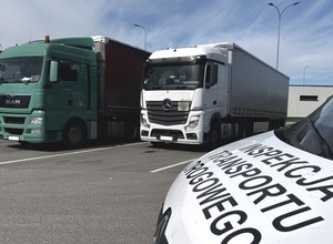 Inspektorzy ITD zatrzymali Gruzina, który jechał do Azerbejdżanu. Posiedzi w Polsce