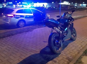 Chciał w ten sposób zakończyć sezon motocyklowy. Teraz będzie musiał uważać