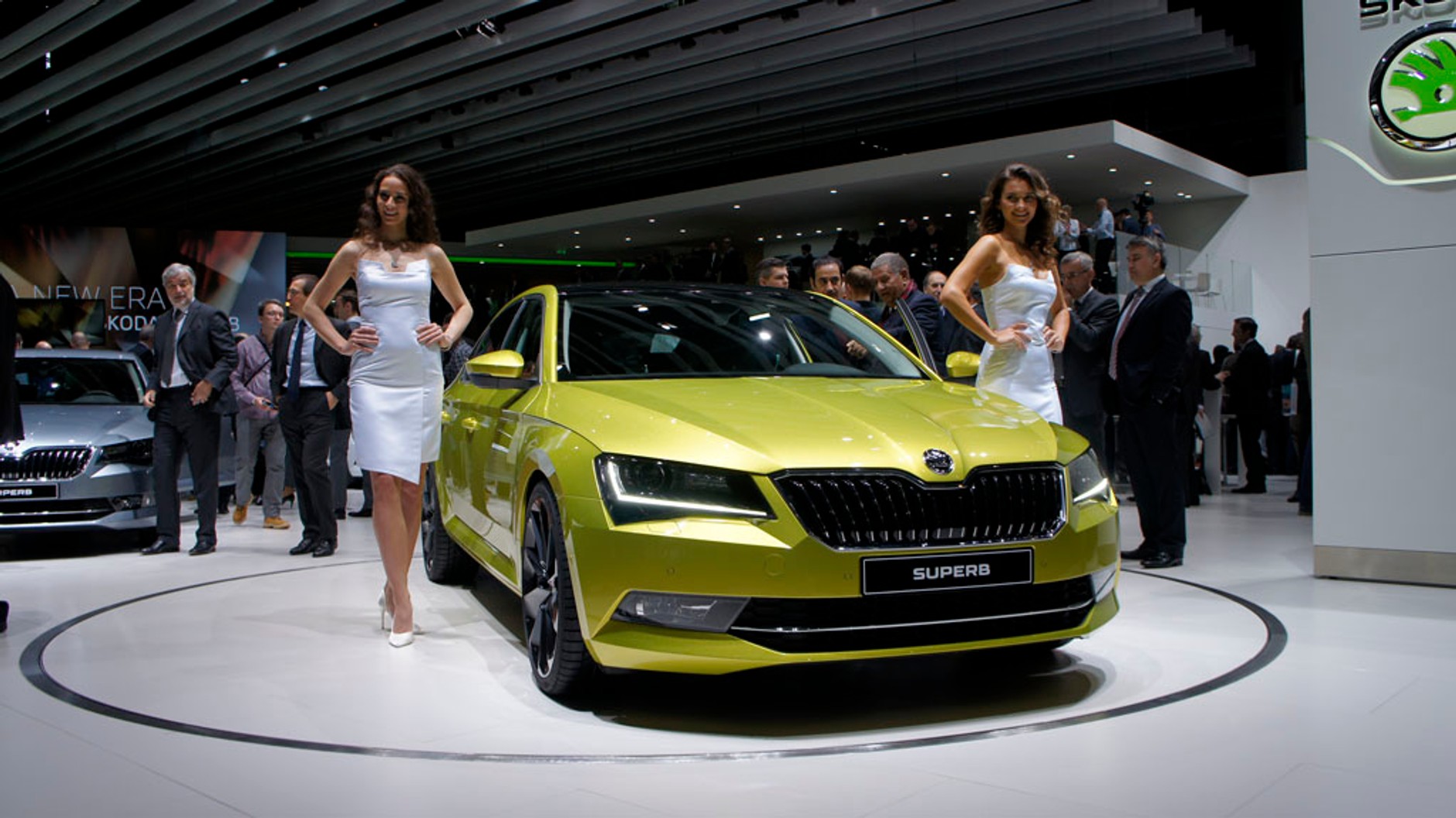 Skoda Superb - gwiazda stoiska