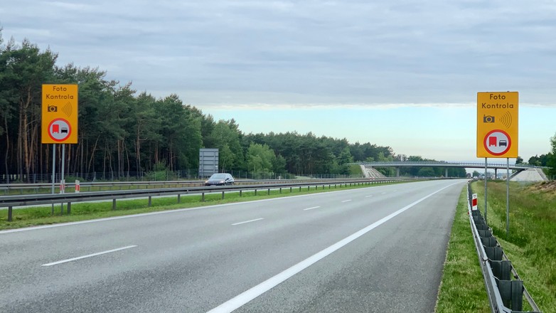 Fotokontrola na autostradzie A2