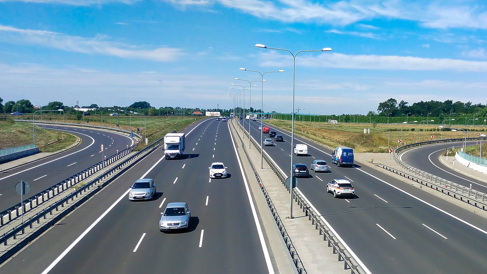 Droga S2 - węzeł Warszawa Lotnisko