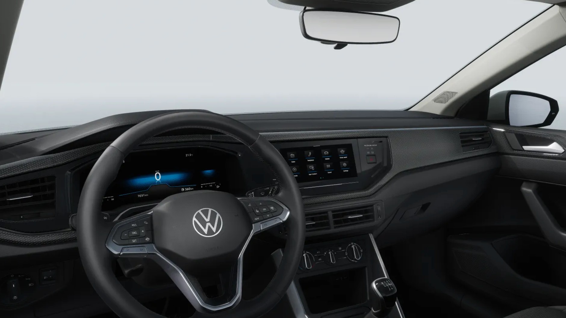 Volkswagen Polo 1.0 Pure — zrzut ekranu z konfiguratora