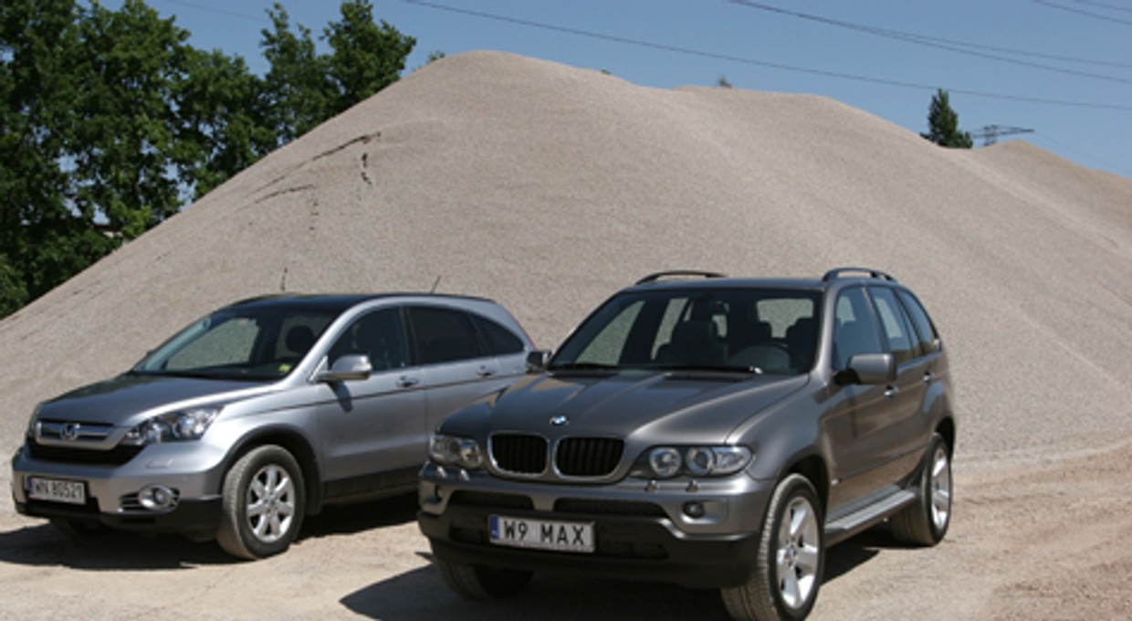 Nowy czy używany - Honda CR-V kontra BMW X5
