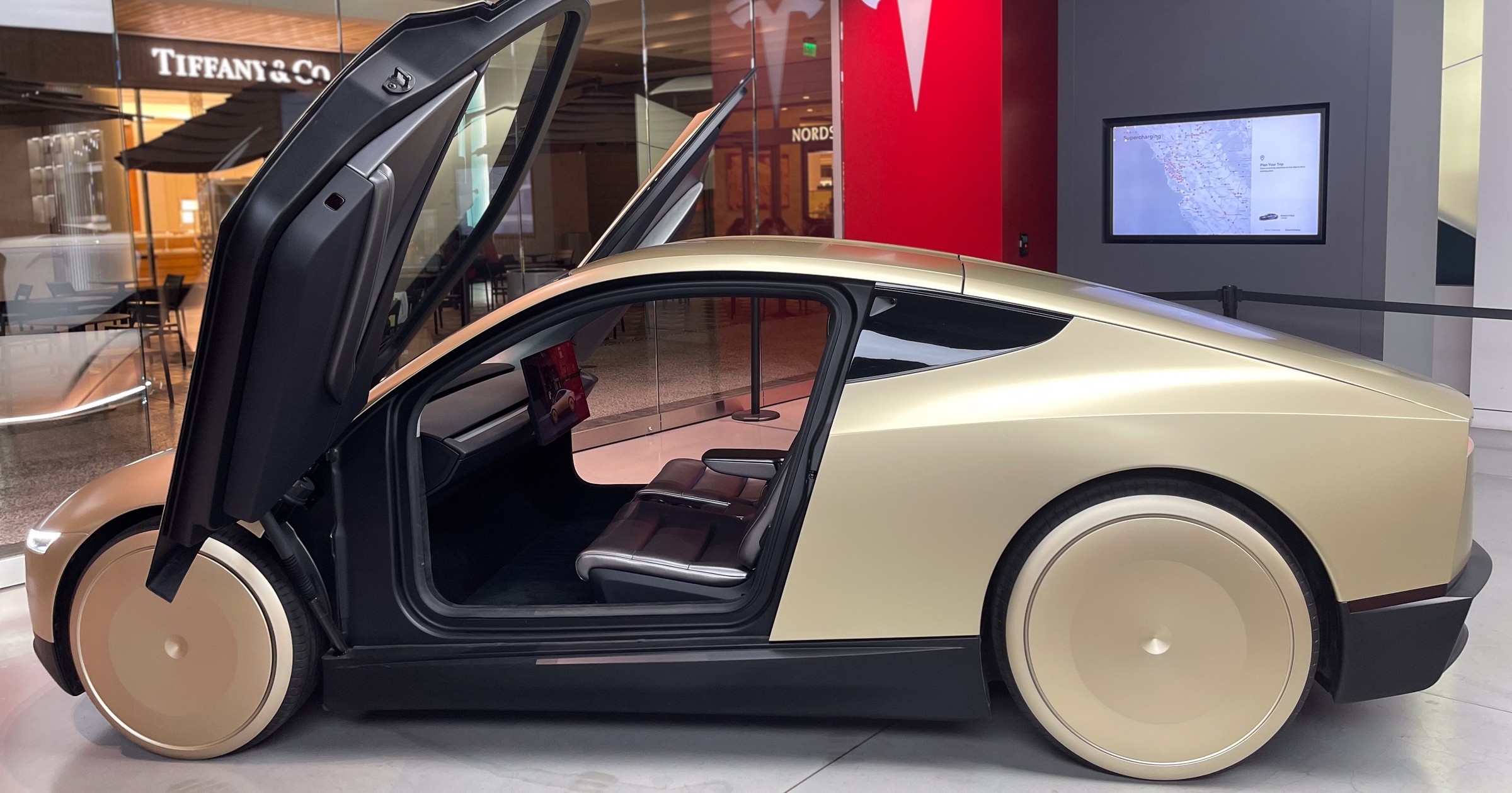 Tesla Cybercab – wczesny prototyp