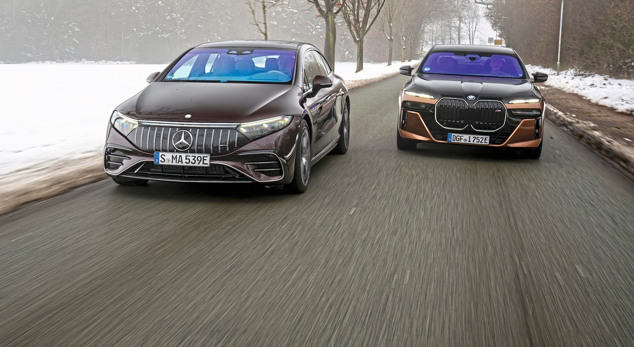BMW i7 czy Mercedes EQS? Łatwo było wyłonić zwycięzcę