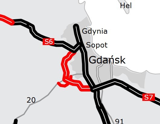 S7 obwodnica Metropolii Trójmiejskiej